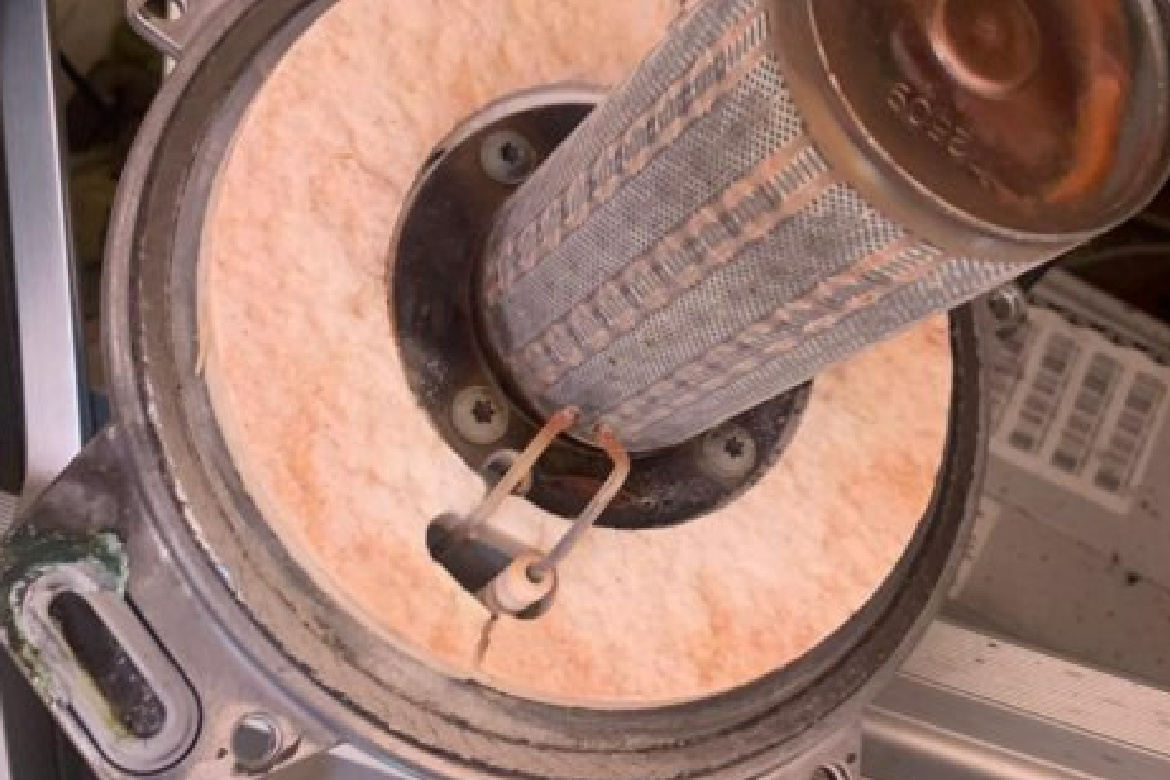 Gas engineer at work